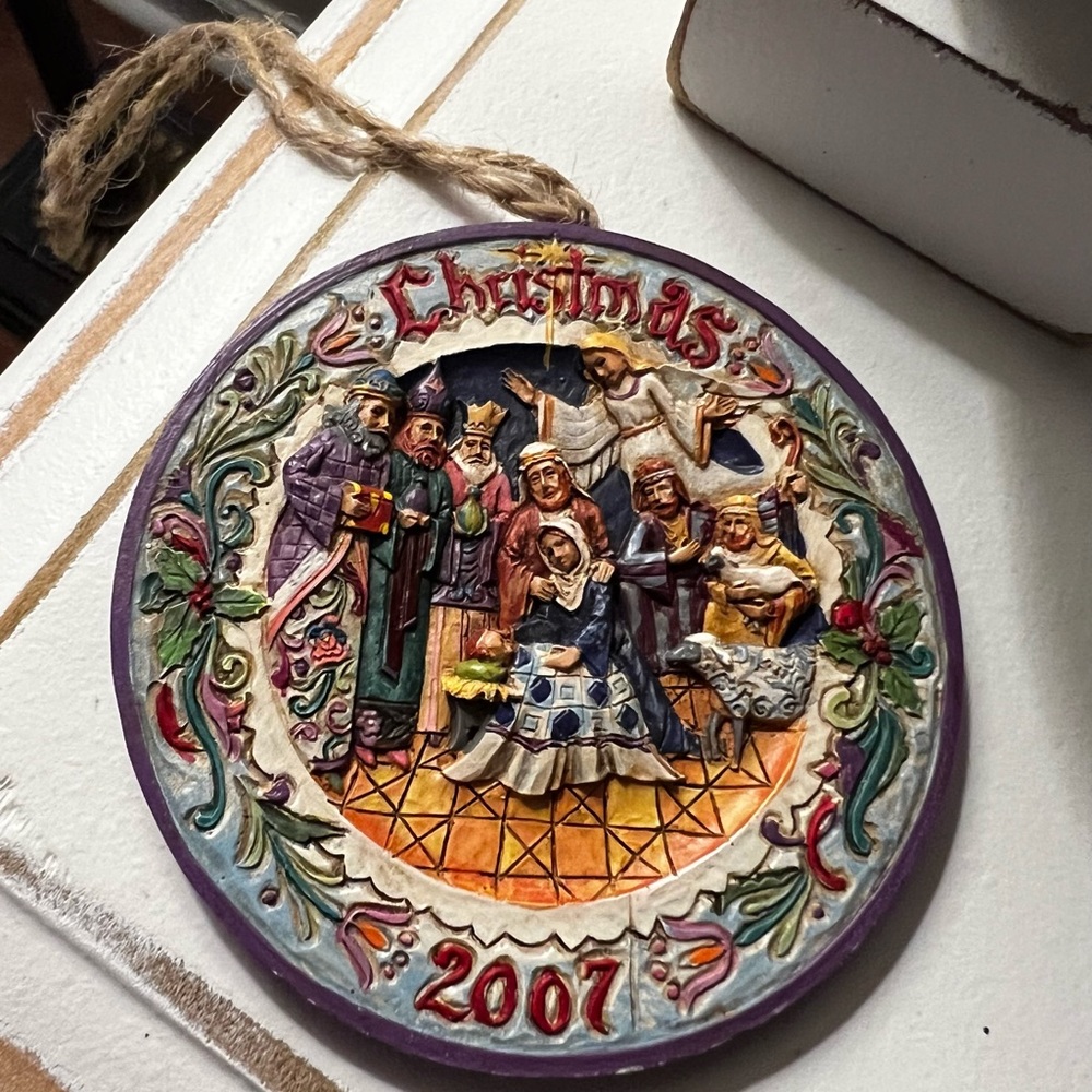 Jim Shore Heartwood Creek Christmas 2007 ornament